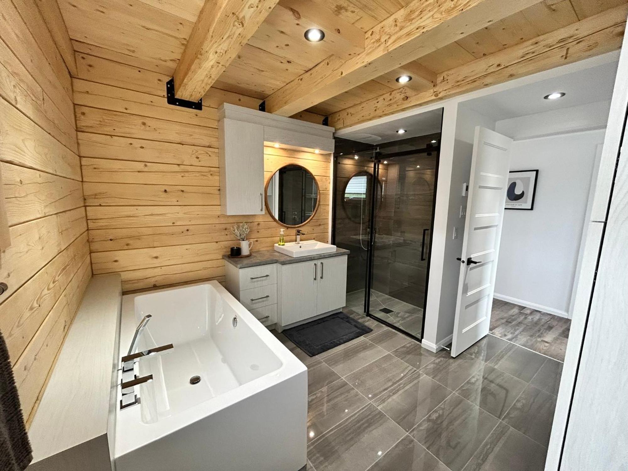 Chalets Domaine Otis Saint-Félix-d'Otis 외부 사진